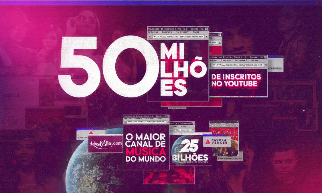 Canal Kondzilla Alcança 50 Milhões De Inscritos No Youtube Favelavenceu Kondzilla 