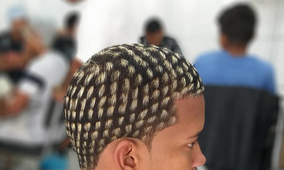 corte xadrez masculino