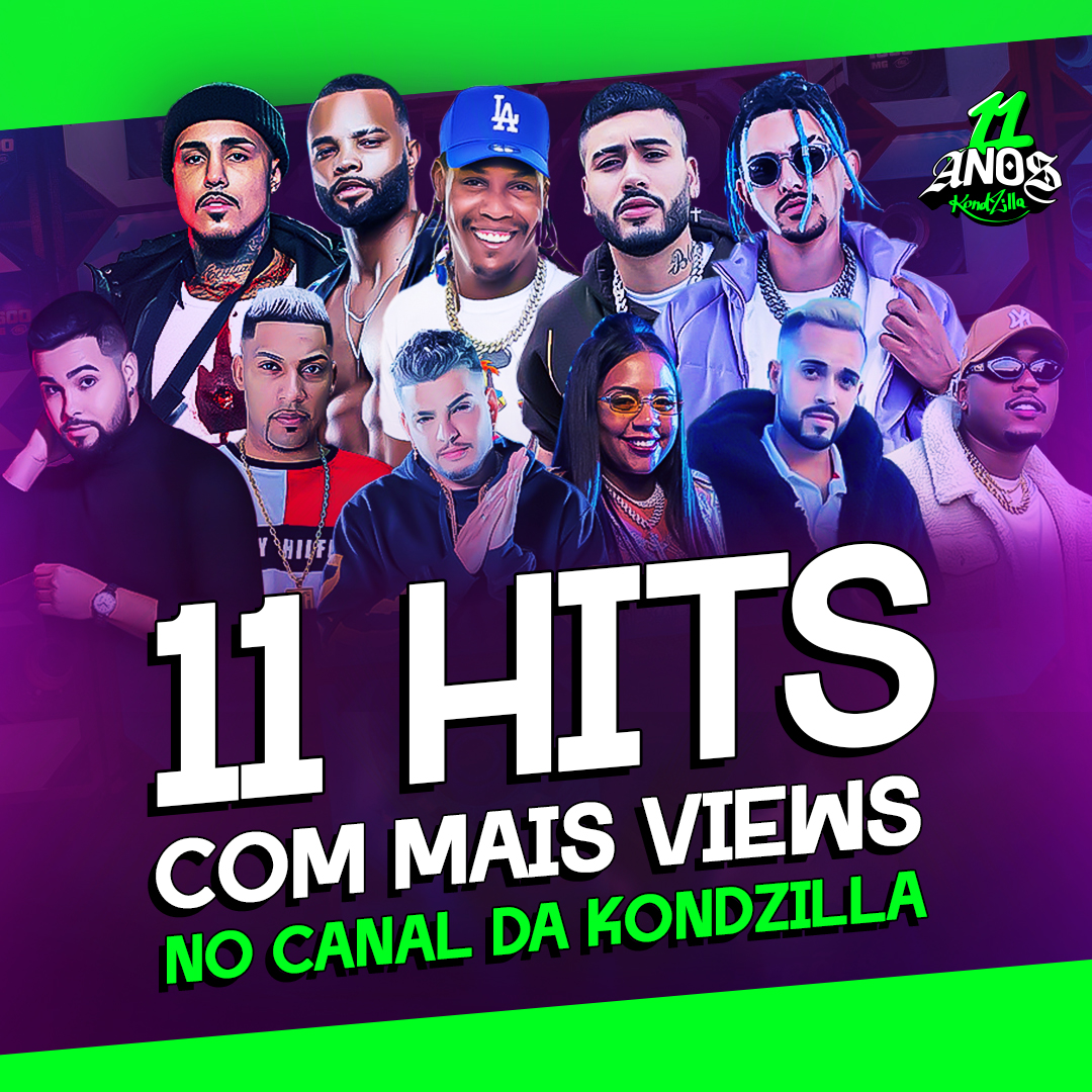 11 hits com mais visualizações no canal da Kondzilla: Relembre os maiores sucessos da produtora