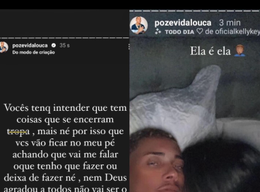Após surgir na cama com novo affair, MC Poze do Rodo rebate críticas dos internautas