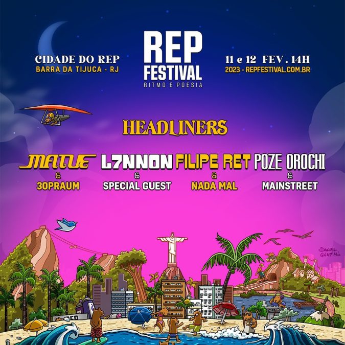 REP Festival 2023: confira os headliners do evento e novidades da próxima edição
